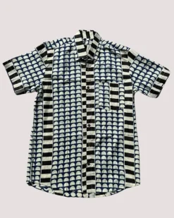 Herren Hemd Blue Drift