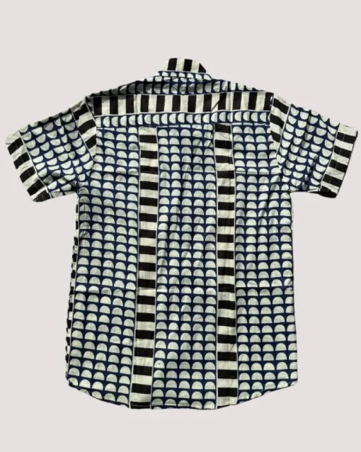 Herren Hemd Blue Drift