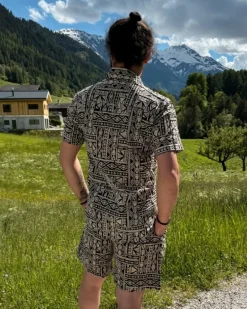 Herren Hemd Sacred Geometry