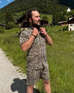 Herren Hemd Sacred Geometry