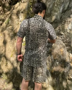 Herren Hemd Sacred Geometry