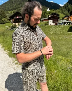 Herren Shorts Sacred Geometry