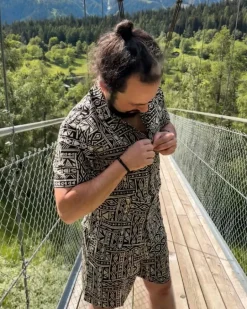 Herren Shorts Sacred Geometry