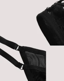 Herren Spitzen Dessous Set Ivo (BH & String)