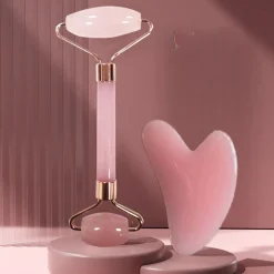 Jade Gesichts Roller & Gua Sha Stein Linda