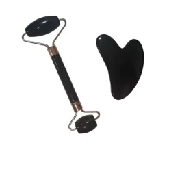 Jade Gesichts Roller & Gua Sha Stein Linda
