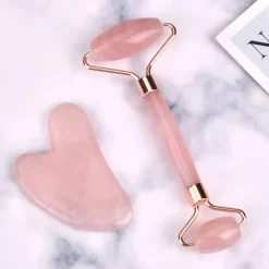 Jade Gesichts Roller & Gua Sha Stein Linda