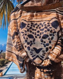 Kimono Golden Panther