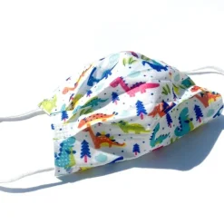Kinder Einwegmasken Farbige Dinos