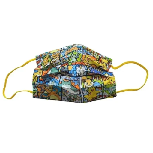 Kinder Hygienemasken Comic Pikachu