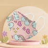 Kinder Maske Fisch Form Girly Sky