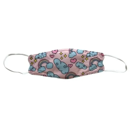 Kinder Maske Fisch Form Girly Sky