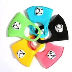 Kinder Stoffmaske Panda