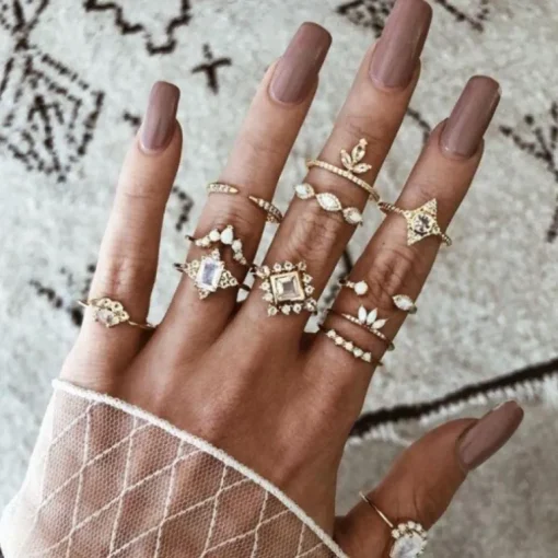 Knuckle Ring Set The Details
