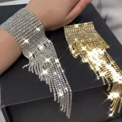 Kristall Glitzer Armband Rhea