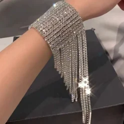 Kristall Glitzer Armband Rhea