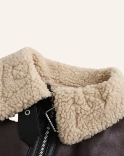 Kunstleder Damen Gilet Nika