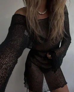 Kurzes Mesh Kleid Ella