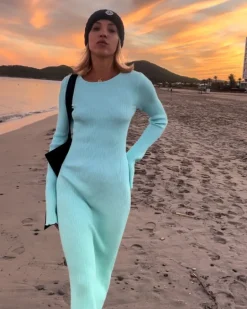 Langes Kleid Ocean Breeze