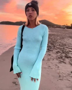 Langes Kleid Ocean Breeze