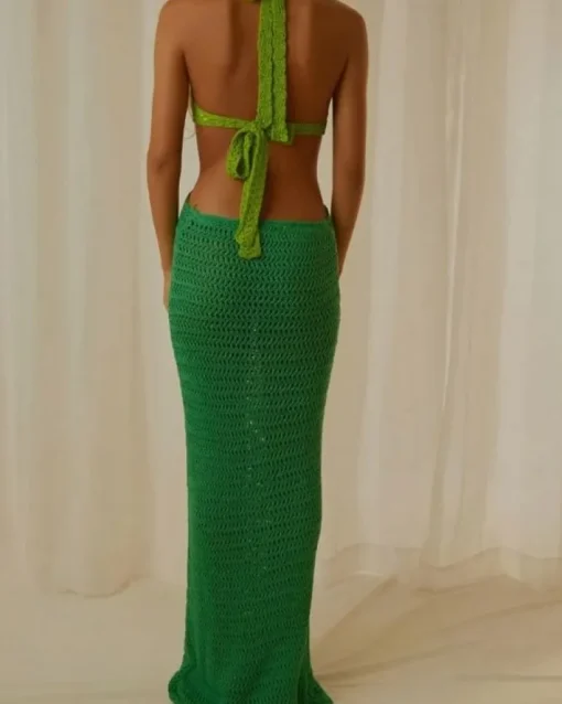 Langes Sommer Häkelkleid Seona