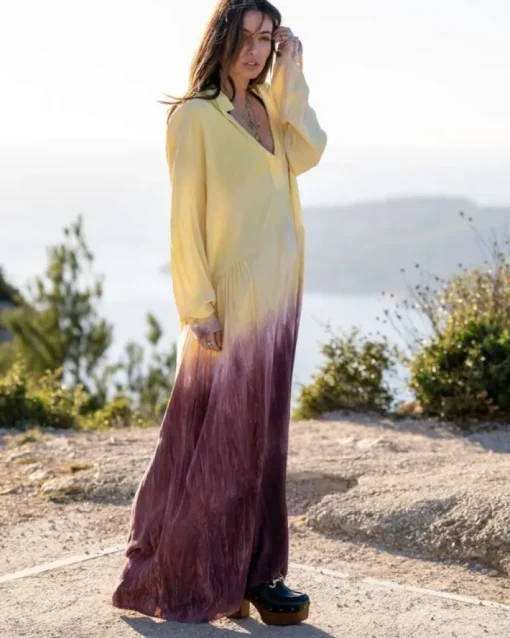 Langes Viskose Kleid Amila