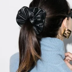 Leder Style Scrunchies Roma