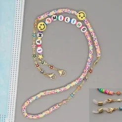 Maskenketten | Brillenkette Love & Smile