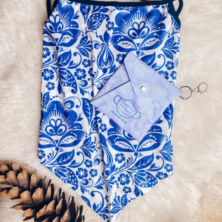 Maskenset Retro Fiori