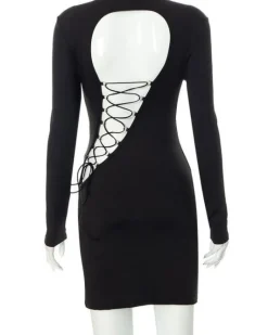 Mini Kleid Schnürung Daria