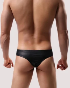 Männer Kunstleder Unterhose Arlo