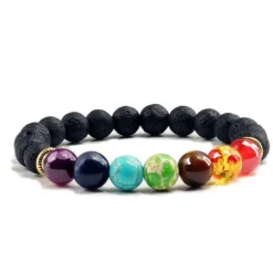 Naturstein Chakra Armband
