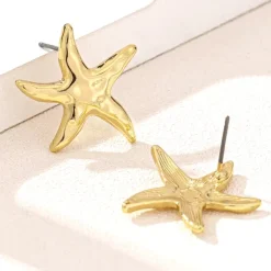Ohrringe Golden Seastar