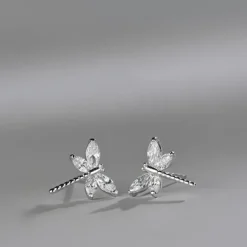 Ohrringe Silber 925 Libelle