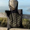 Organic Tote Bag | Einkaufstasche | Flower of Life Schwarz