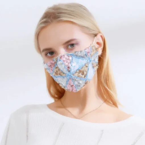 Pailletten Maske Miranda