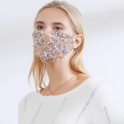 Pailletten Maske Miranda
