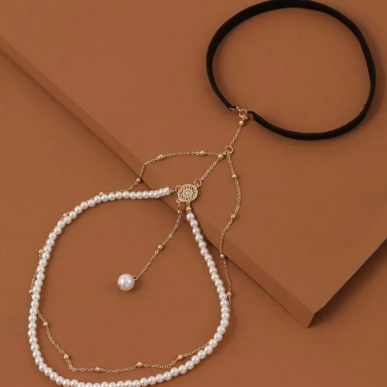 Perlen Beinkette Ayanna