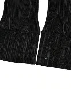 Plissee Blusen Kleid Serena