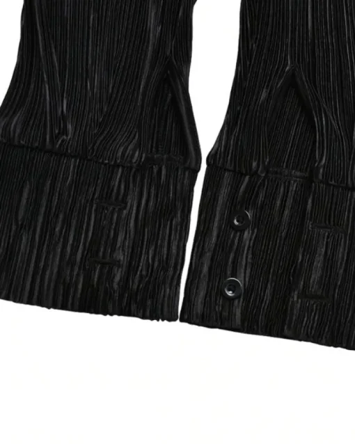 Plissee Blusen Kleid Serena