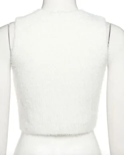 Plüsch Crop Top Corazon