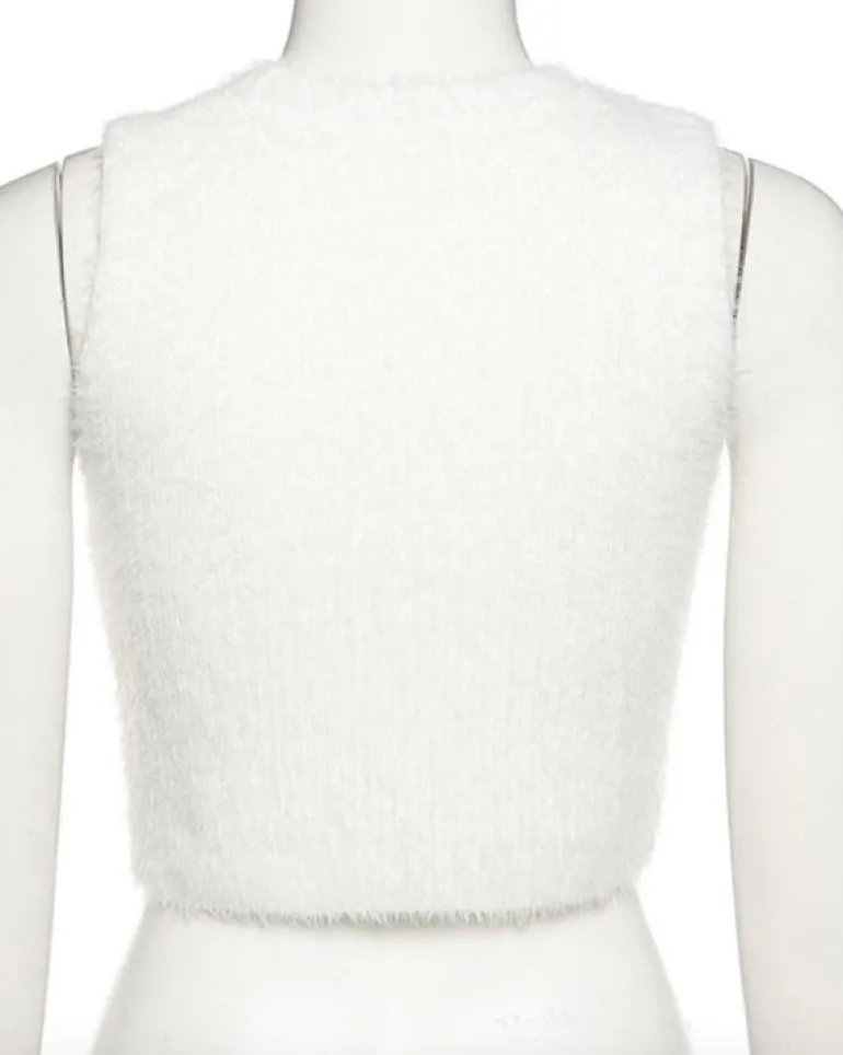 Plüsch Crop Top Corazon