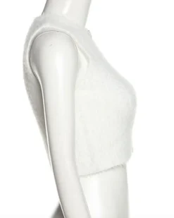 Plüsch Crop Top Corazon