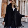 Poncho Cape Viola
