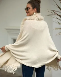 Poncho Cape Viola