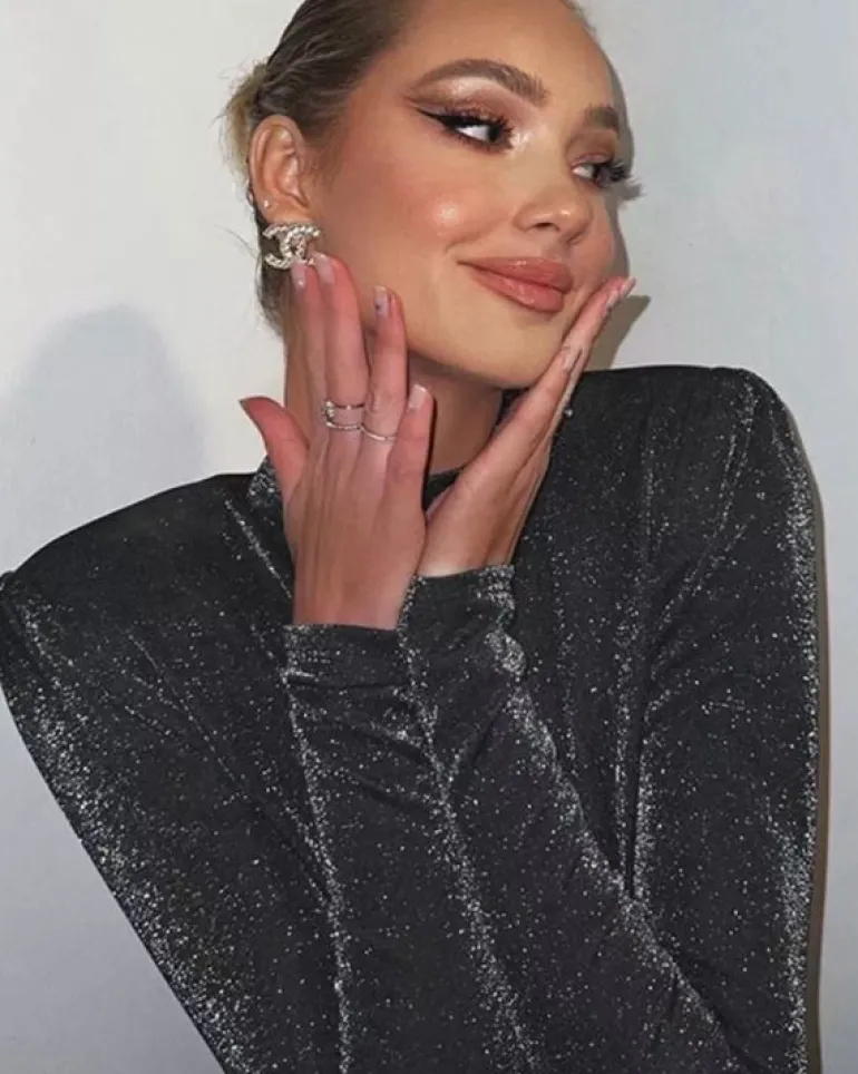 Rückenfreies Shine Kleid Ophelia