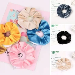 Reissverschluss Scrunchies Haargummi Marbella