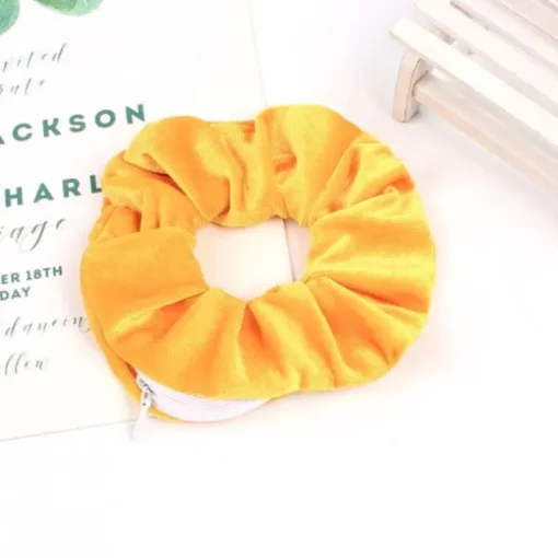Reissverschluss Scrunchies Haargummi Marbella