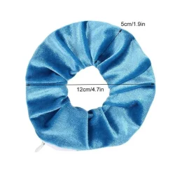 Reissverschluss Scrunchies Haargummi Marbella
