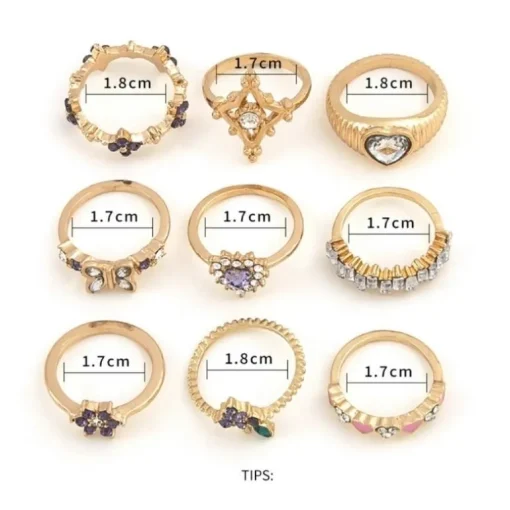 Ring Set Lila Amores